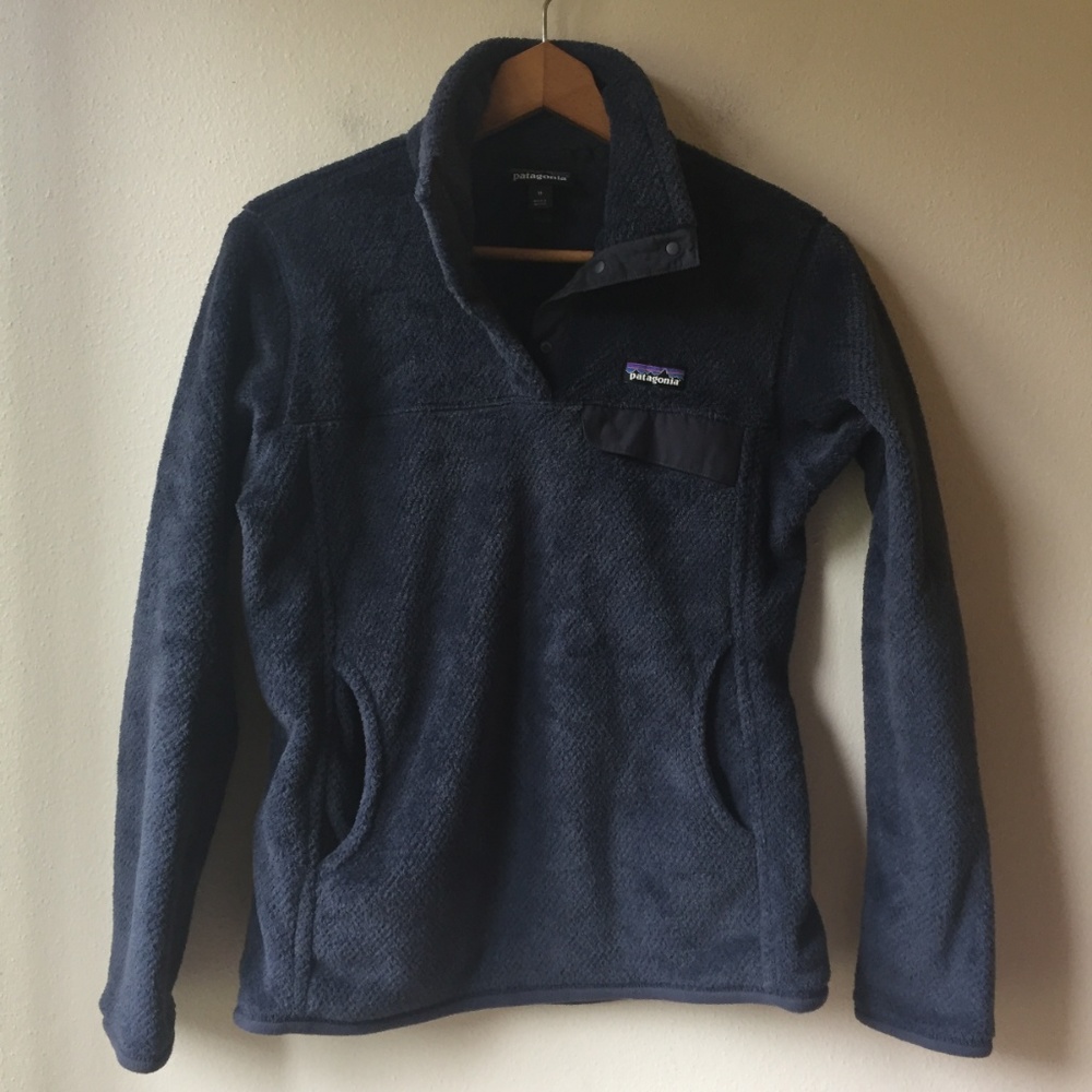 Patagonia Re-Tool Snap-T Fleece Pullover in Blue